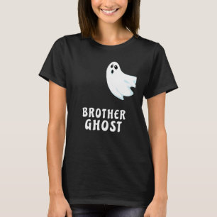 Camiseta Irmão Ghost Funny Spooky Halloween Ghost Hallowe
