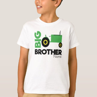 Camiseta Irmão grande combinando com o irmão trator