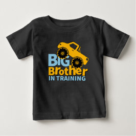 Camiseta Irmão Grande do Menino em Treinamento, Anúncio do 