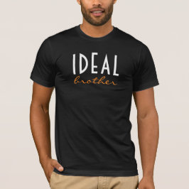 Camiseta Irmão ideal. Personalizado