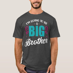 Camiseta Irmão Irmão Irmão Irmão Gravidez Nascimento Anúnci