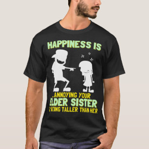Camiseta Irmão Legal  Irmão Engraçado Piada Irmão Feliz Fel