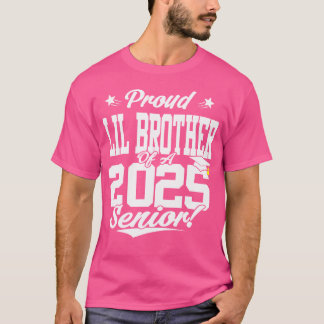 Camiseta Irmão Lil Orgulhoso De Uma Cesta De Formando De 20