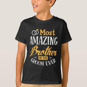 Camiseta Irmão Mais Espantoso Do Chalé Já Casou Com A Wed