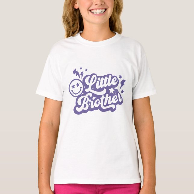 Camiseta Irmão mais novo  (Frente)