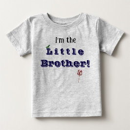 Camiseta Irmão Mais Novo com Idade