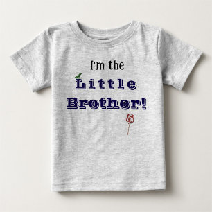 Camiseta Irmão Mais Novo com Idade