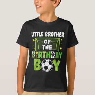 Camiseta Irmão Mais Novo do Futebol Festa de Aniversário do