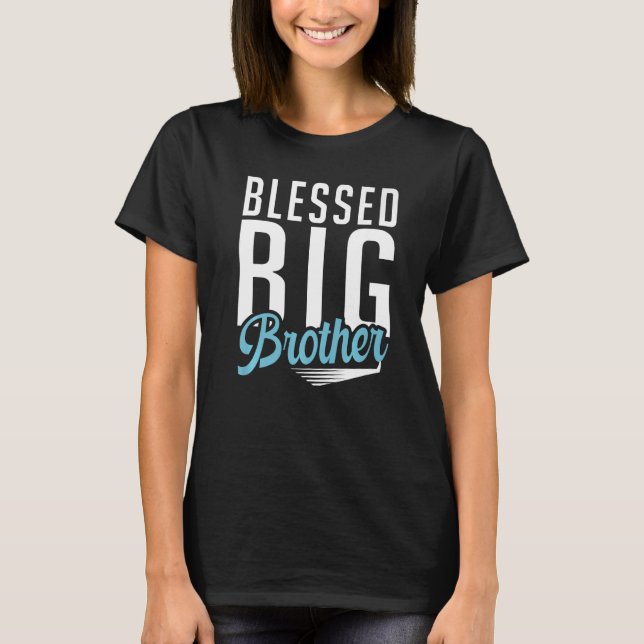 Camiseta Irmão Mais Velho Abençoado   (Frente)