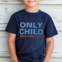 Irmão Mais Velho Azul Engraçado Filho Único