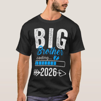 Camiseta Irmão Mais Velho Carregando 2026 Promovido Para Ir
