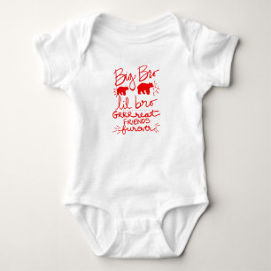 Camiseta Irmão Mais Velho Irmão Mais Novo Urso Cam