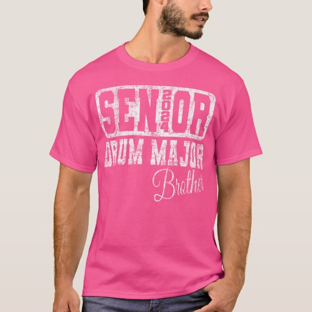 Camiseta Irmão Major da Bateria da Turma de 2024 Marching B (Frente)