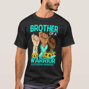 Camiseta Irmão-Mão De Um Guerreiro Scleroderma Sensibilizaç