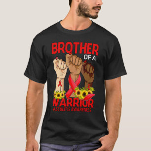 Camiseta Irmão Mão De Um Guerreiro Vasculite Sensibilização