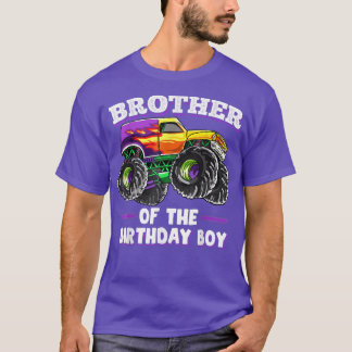 Camiseta Irmão Mens Do Aniversário, Pais Monstro T