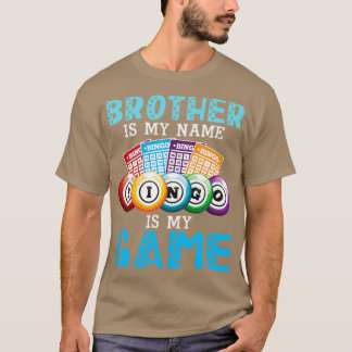 Camiseta Irmão, Meu Nome Bingo É Meu Jogo Feliz Padre D
