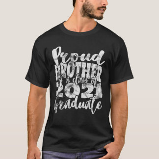 Camiseta Irmão Orgulhoso Da Classe Do Mais velho 21 Do Form