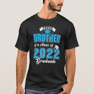 Camiseta Irmão Orgulhoso Da Classe Do Mais velho Formando 2