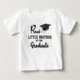 Camiseta Irmão Orgulhoso Da Graduação Branca Formando