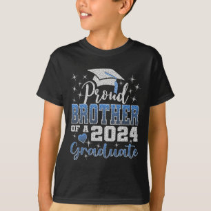 Camiseta Irmão Orgulhoso De Coll Familiar Incrível Do Forma