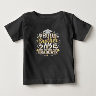 Camiseta Irmão Orgulhoso De Um Graduado Em 2025 Formatura