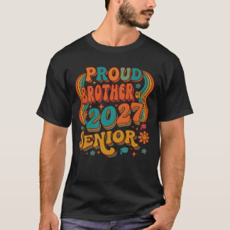 Camiseta Irmão Orgulhoso De Um Veterano De 2027.
