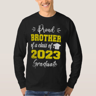 Camiseta Irmão Orgulhoso De Uma Classe De Mais velho G De F