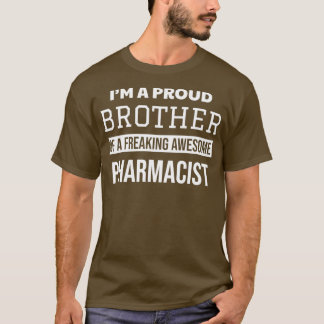 Camiseta Irmão Orgulhoso do Farmacêutico