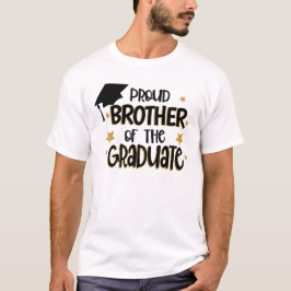 Camiseta Irmão Orgulhoso do Formando