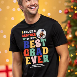 Camiseta Irmão Orgulhoso do Melhor Formando de Sempre Foto