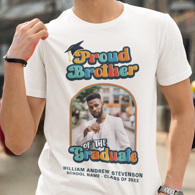 Camiseta Irmão Orgulhoso do remador do entalhe de fotos do  (Criador carregado)