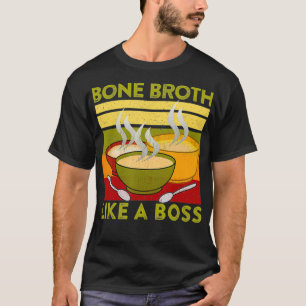 Camiseta Irmão Osso como um Chefe Keto Crunchy Cote Citação
