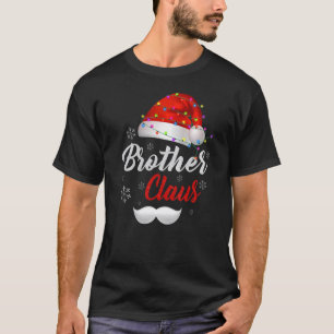 Camiseta Irmão Papai Noel Que Papais noeis Da Família Luz N