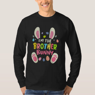 Camiseta Irmão Páscoa, Festa da Família Bunny Face Co
