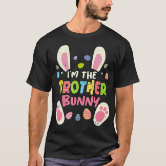 Camiseta Irmão Páscoa, Festa da Família Bunny Face Co