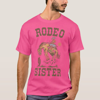 Camiseta Irmão Rodeo Irmão Ocidental Cowboy Famil