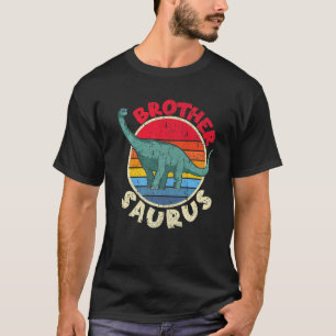 Camiseta Irmão Saurus I Brachiosaurus Diplodocumentus I Fam