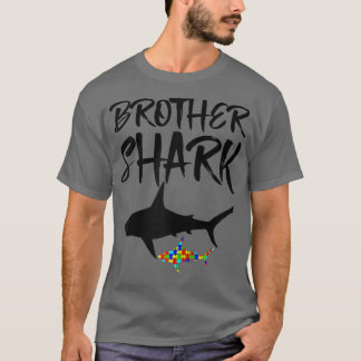 Camiseta Irmão Shark Tee's Engraçadas Mulheres Tubarões Tee