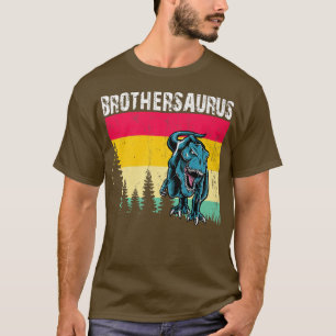 Camiseta Irmão Surus Grande Irmão T-Rex Dinossauro Gênero R