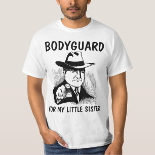 CAMISETA IRMÃO T-SHIRTS, GUARDA DO CORPO PARA A MINHA IRMÃ