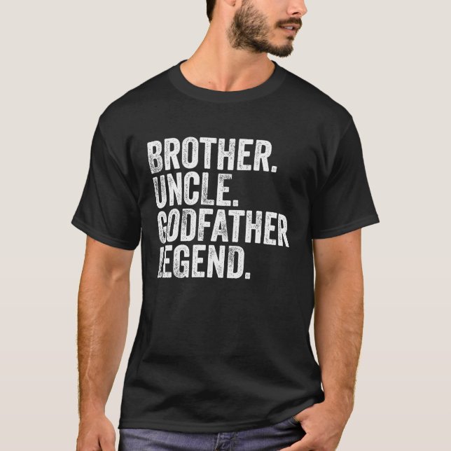Camiseta Irmão Tio Goddad Legenda Tio Bob Favorito (Frente)