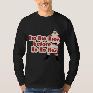 Camiseta Irmãos antes de Ho Ho Hoes para a Cláusula Santa