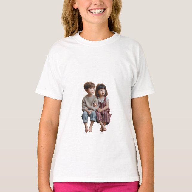 Camiseta irmãos com alma (Frente)