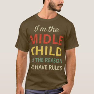 Camiseta Irmãos Correspondentes Da Criança Média A Razão Pe