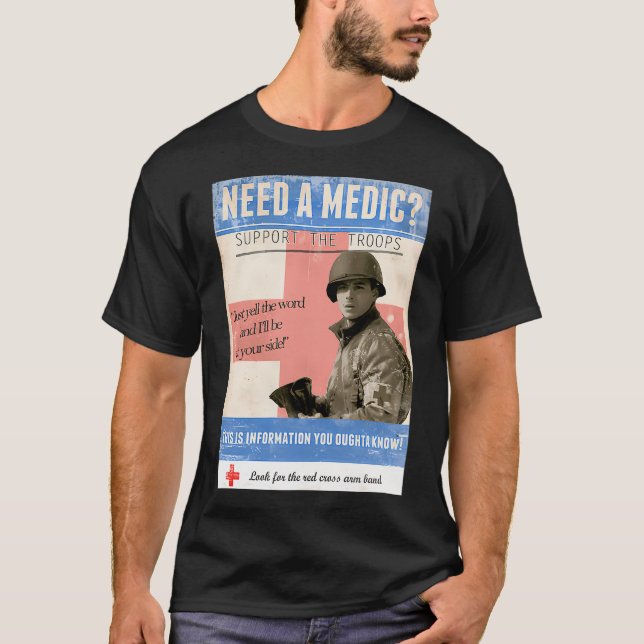 Camiseta Irmãos de Armas  Doc Roe Band of Brothers (Frente)