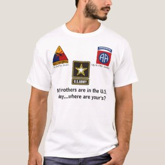 Camiseta Irmãos do exército