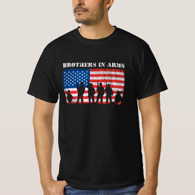 Camiseta Irmãos Em Armas (Frente)