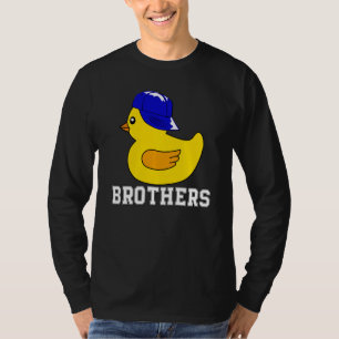 Camiseta Irmãos Engraçados Pato de Borracha Irmão Mãe Pai K