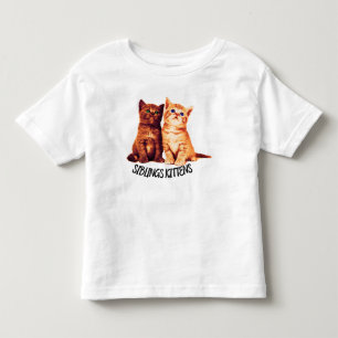 Camiseta Irmãos gatinhos, dois gatos fofos